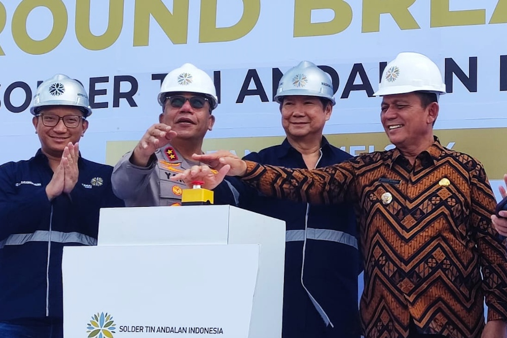 Adik Prabowo Bangun Pabrik Timah di Batam, Nilai Investasi Rp400 Miliar