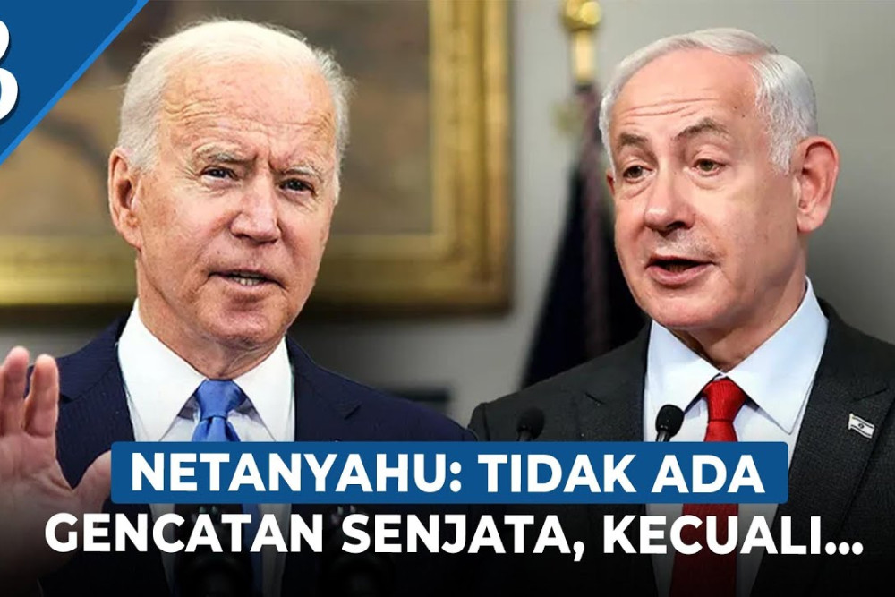 Biden Bujuk Netanyahu Gencatan Senjata Sementara di Jalur Gaza