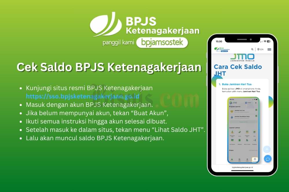 Cara Cek Saldo BPJS Ketenagakerjaan Secara Online