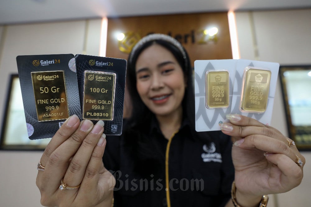 Harga Emas Antam dan UBS Hari Ini Kompak Turun, Mulai Rp725.000