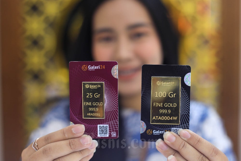 Harga Emas Antam Meroket Tembus Rp1,5 Juta per Gram di Pegadaian