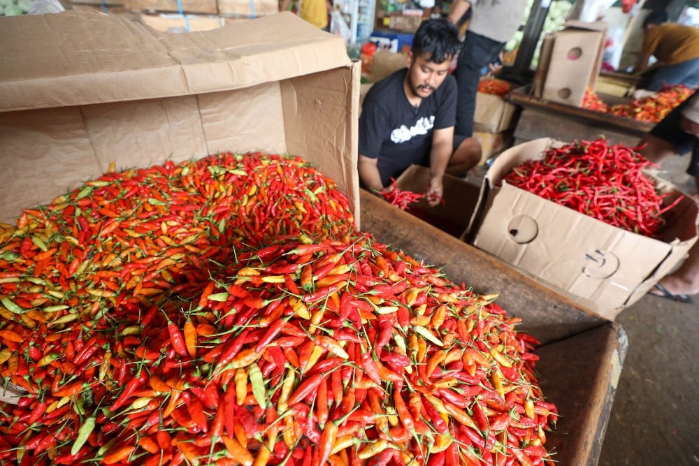 Harga Pangan 22 Mei: Cabai Rawit Merah dan Ikan Kembung Melambung