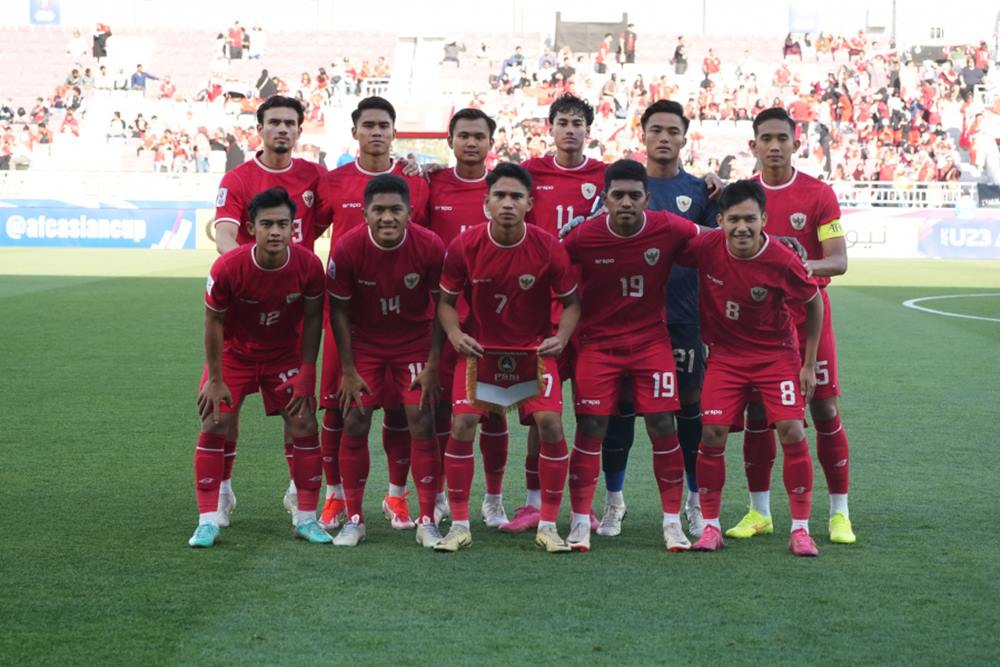 Hasil Indonesia vs Irak U23, 2 Mei: Gol Ivar Dibalas Irak, Skor Seri (Babak 1)