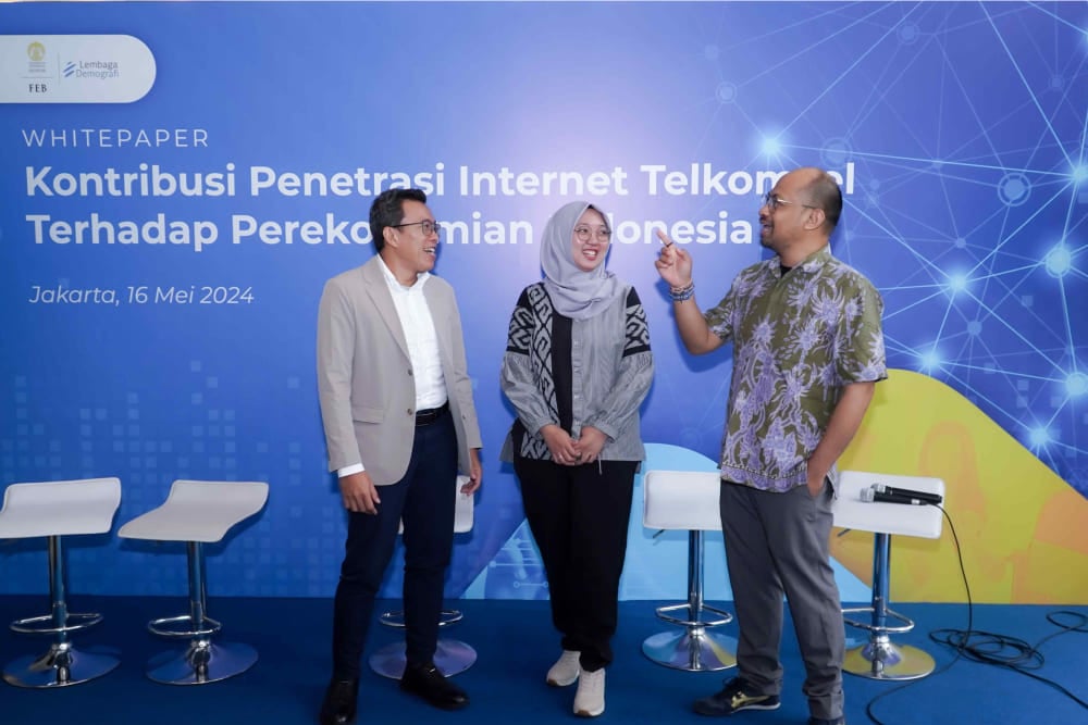 LDUI Rilis Hasil Studi: Dampak Signifikan Penetrasi Internet Telkomsel