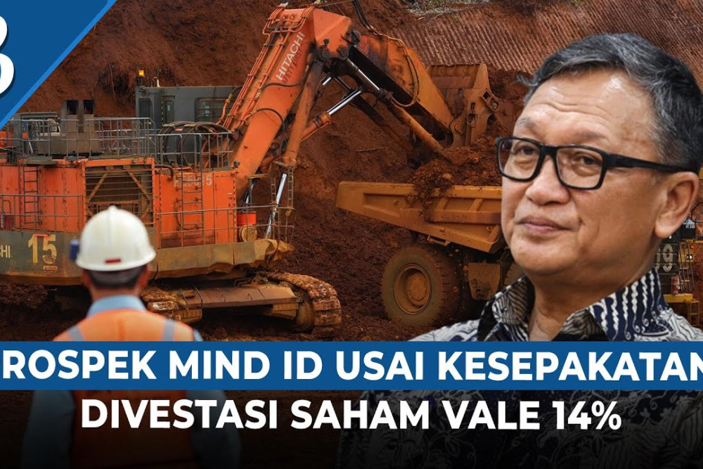 Sah! Kesepakatan Awal Divestasi Saham Vale (INCO) 14% Diteken