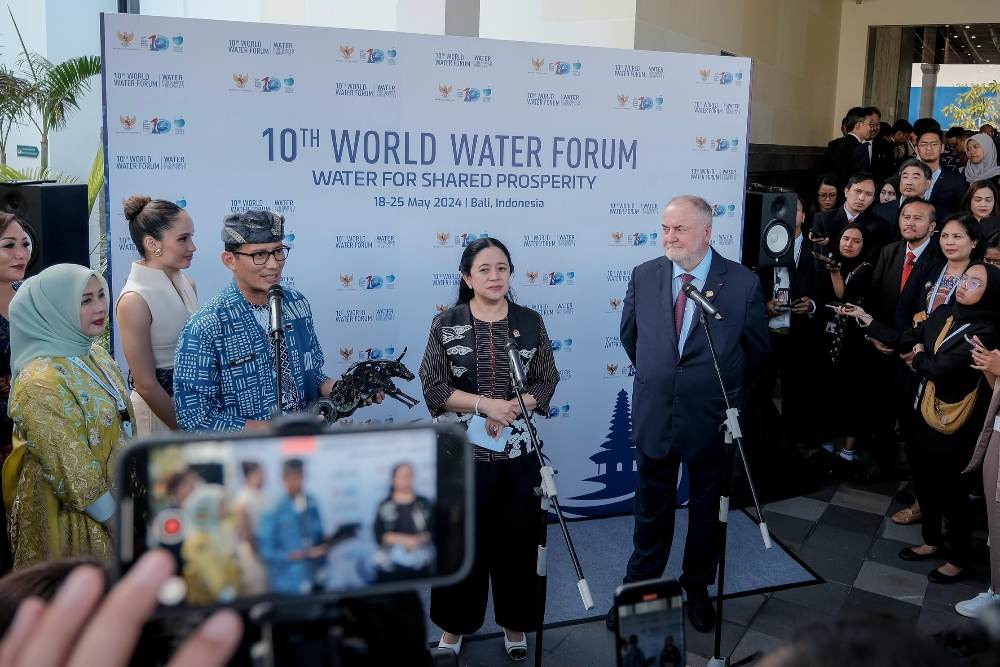 Sandiaga: Potensi Belanja Delegasi World Water Forum Tembus Rp1,7 Triliun