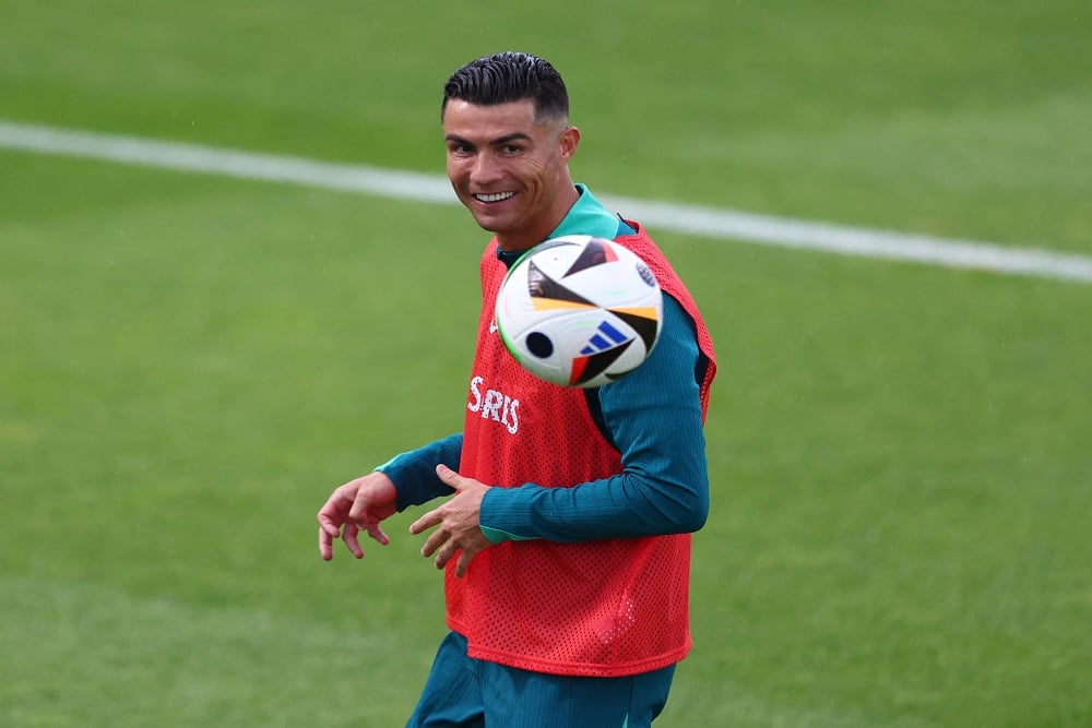 Christiano Ronaldo Berpeluang Ciptakan 2 Rekor Baru pada Euro 2024