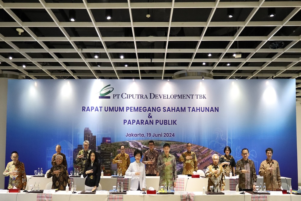 Ciputra (CTRA) Bukukan Marketing Sales Rp3,3 Triliun Kuartal I/2024