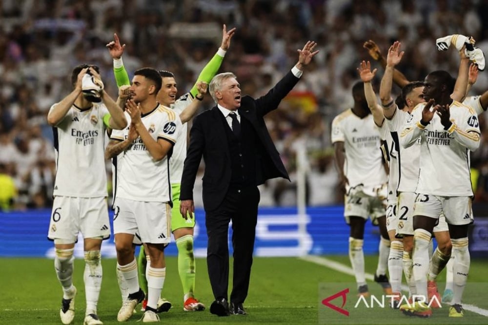 Final Liga Champions: Real Madrid Waspadai Pertahanan Tangguh Borussia Dortmund