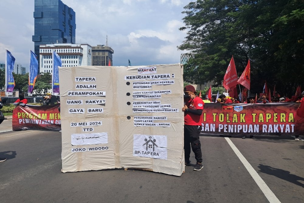 Gelar Aksi Demo, Buruh Minta Masyarakat Kompak Tolak Tapera