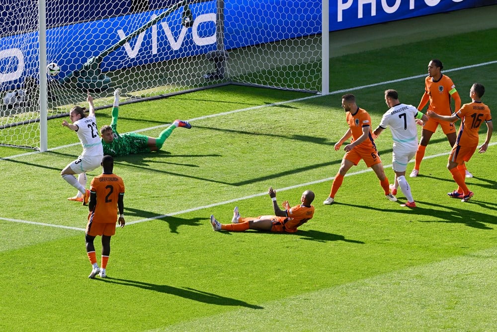 Hasil Belanda vs Austria: Gol Bunuh Diri Lengserkan De Oranje dari Puncak Klasemen