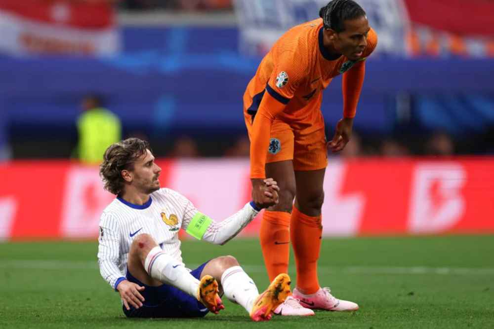 Hasil Belanda vs Prancis: Lini Depan Les Blues Tumpul, Babak Pertama Imbang