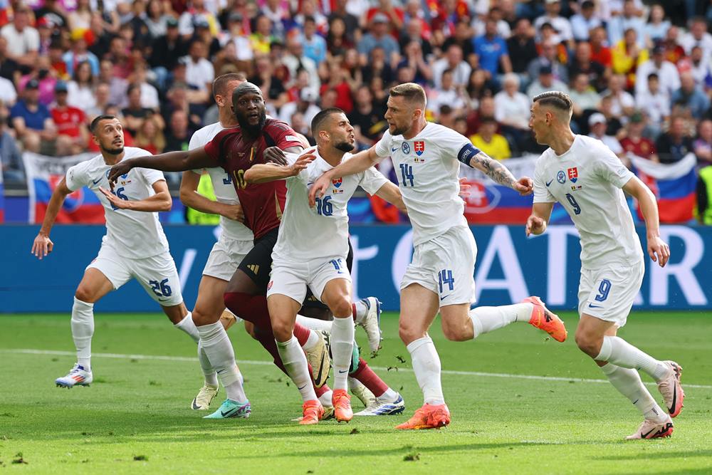 Hasil Belgia vs Slovakia, 17 Juni: Gol Schranz Bawa Si Elang Memimpin di Babak 1