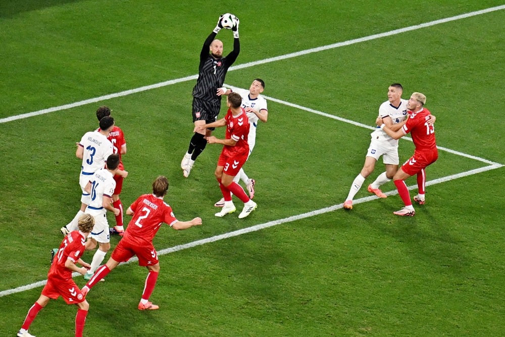 Hasil Denmark vs Serbia Tanpa Gol di Babak Pertama, Ini Klasemen Grup C