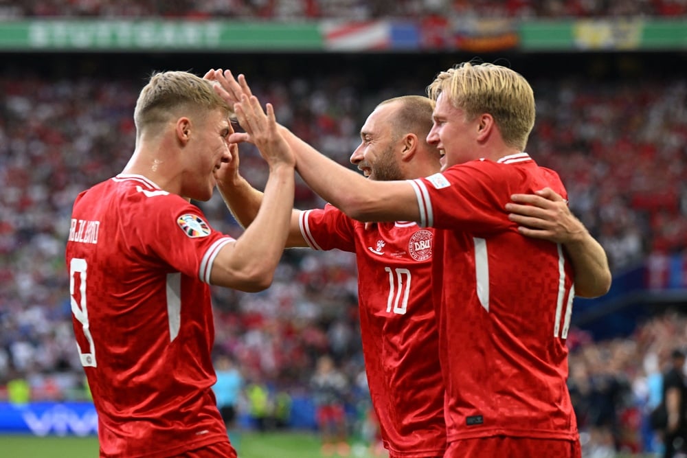 Hasil Euro 2024 Slovenia vs Denmark: Peluang Emas Hojlund Terbuang, Skor Masih 1-0 (Menit 65)