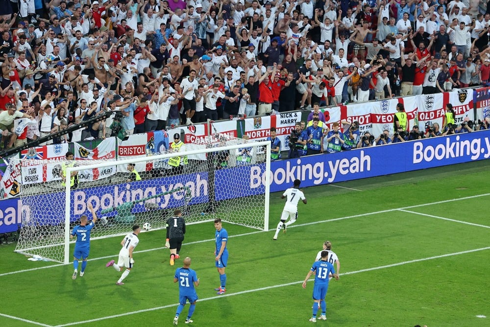 Hasil Inggris vs Slovenia Masih Imbang, Klasemen Grup C Tidak Berubah