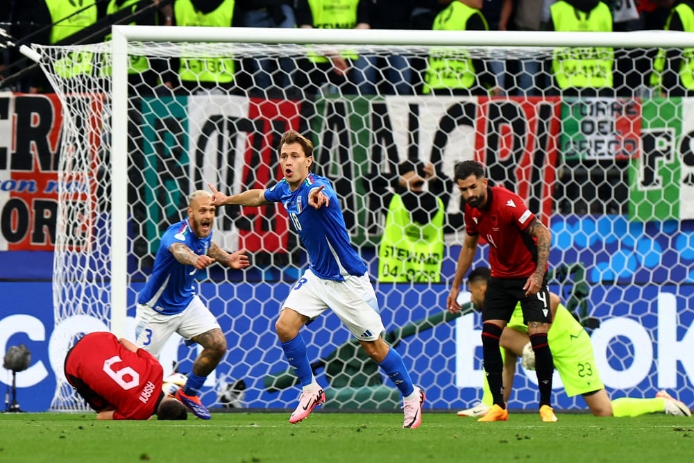 Hasil Italia vs Albania Euro 2024: Comeback, Gli Azzurri Balik Unggul pada Babak 1