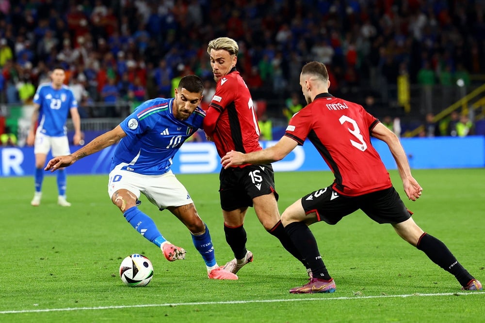 Hasil Italia vs Albania Euro 2024: Gli Azzurri Amankan 3 Poin Pertama