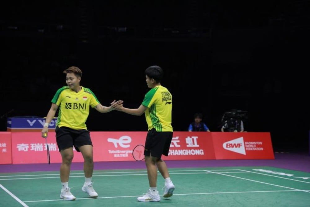 Hasil Perempat Final Singapore Open 2024, 31 Mei: Apri/Fadia Rebut Game Kedua