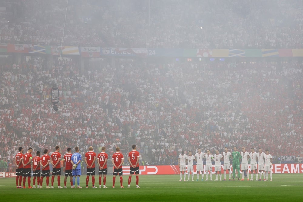 Hasil Polandia vs Austria: Tandukan Trauner Bawa Das Team Unggul (Menit 15)