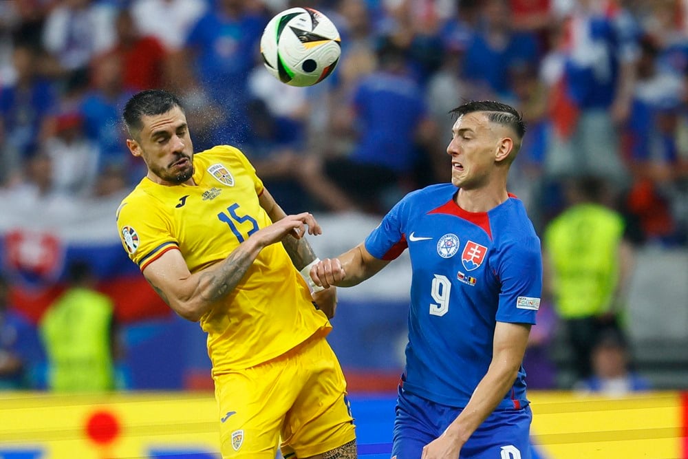 Hasil Slovakia vs Rumania Berakhir Seri, Tricolorii Juara Grup E Euro 2024