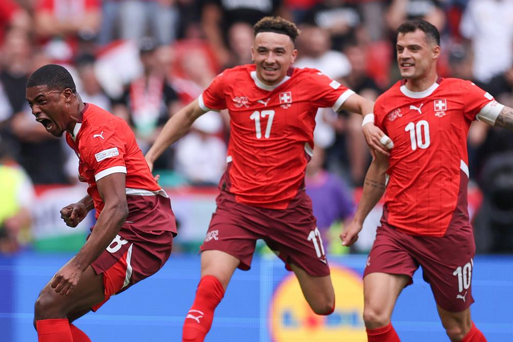 Hasil Swiss vs Hungaria, 15 Juni: Raih Tiga Poin, Swiss Tempel Jerman di Klasemen