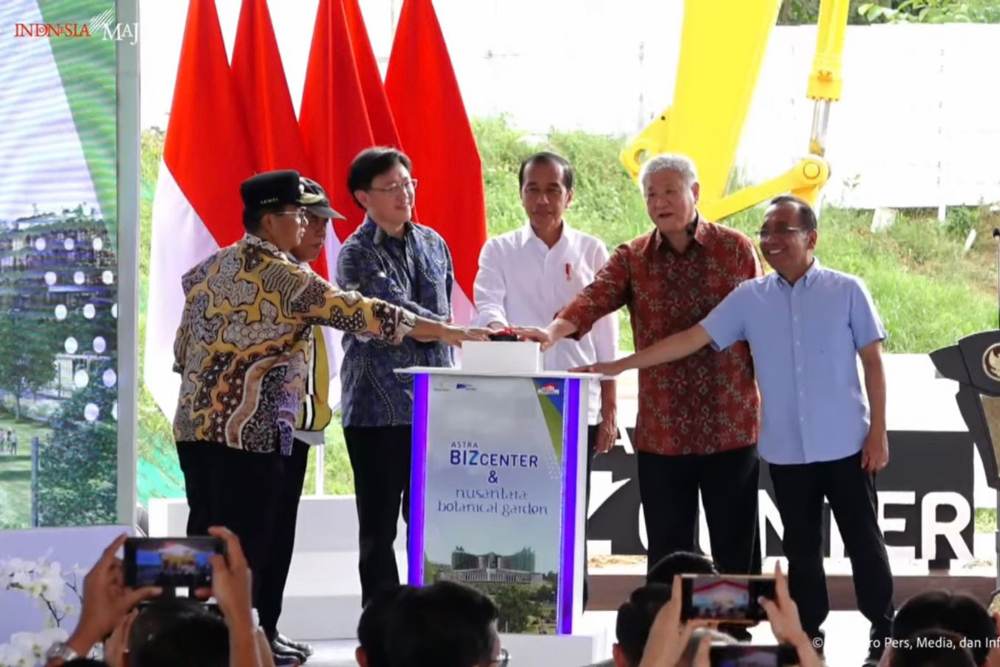 Jokowi Groundbreaking Proyek Astra dan Konsorsium Aguan Cs di IKN