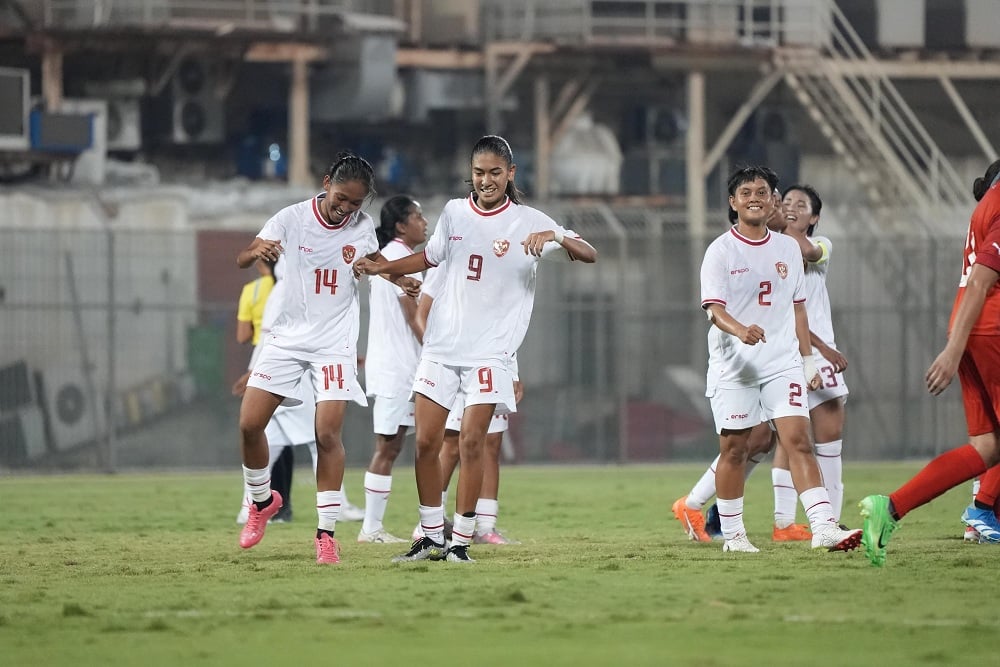 Timnas Putri Indonesia Bekuk Tuan Rumah Bahrain dengan Skor 3-2