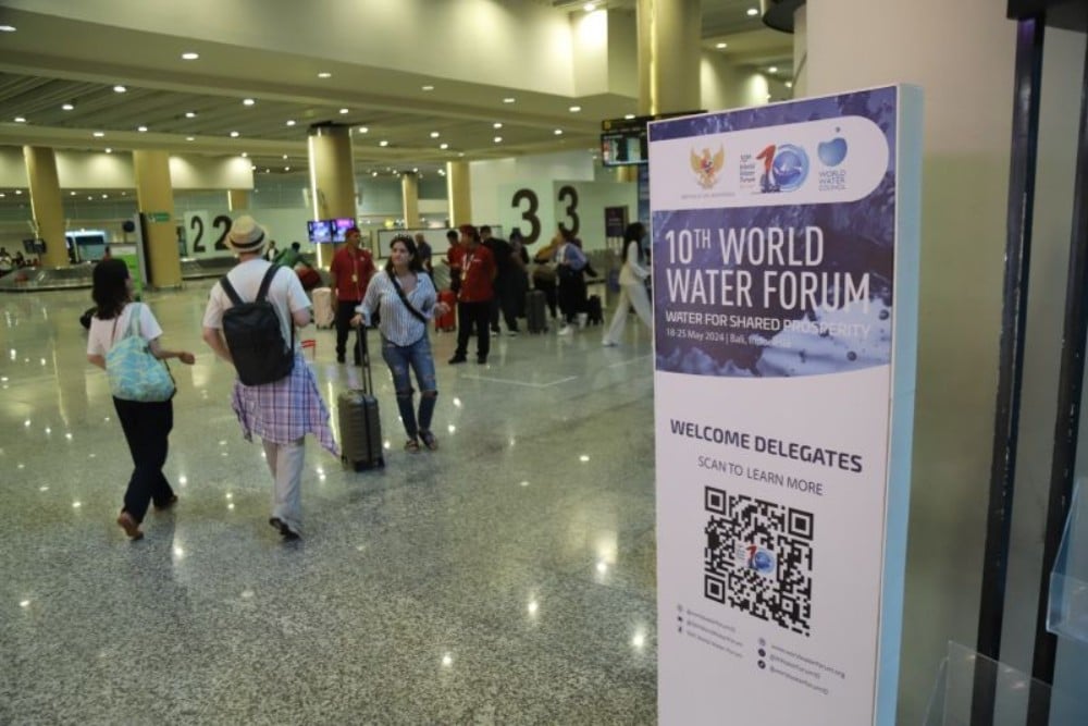 World Water Forum 2024: Para Delegasi Mulai Berdatangan ke Bali