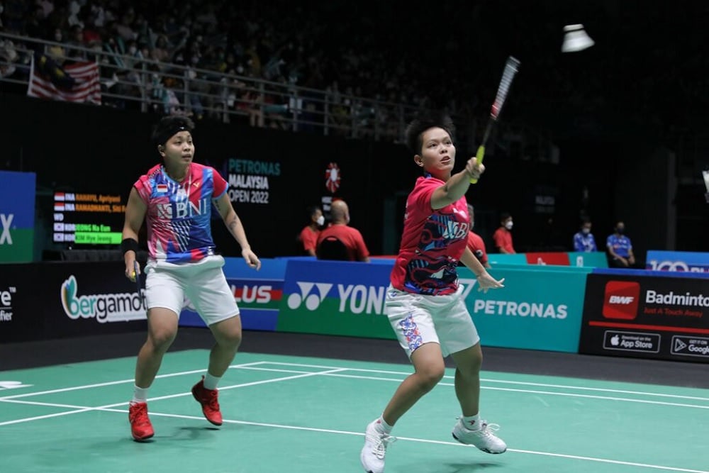 Apri/Fadia Satu-satunya Tumpuan Ganda Putri di Perempat Final Indonesia Masters 2023