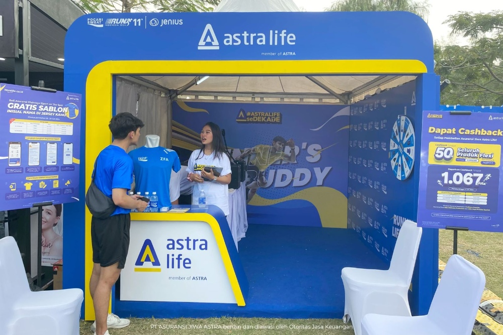 Astra Life Beri Proteksi untuk Pelari di Ajang Pocari Sweat Run Indonesia 2024
