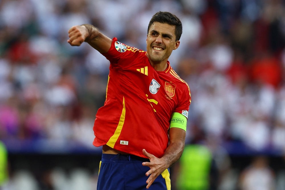 Bawa Spanyol Jadi Juara Euro 2024, Rodri Jadi Pemain Terbaik Turnamen