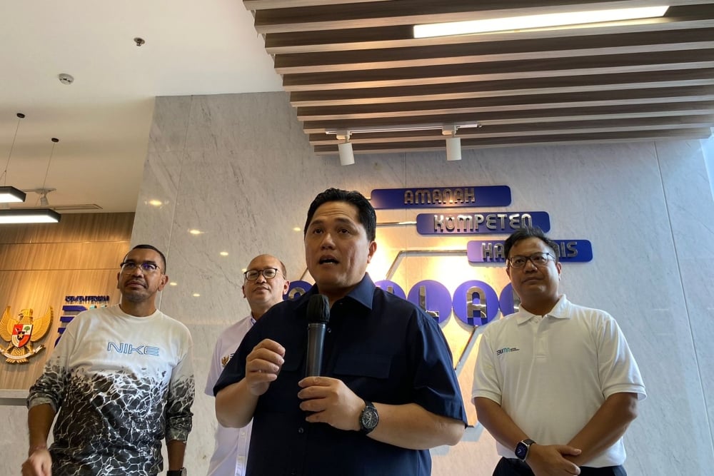 Erick Thohir Bakal ke DPR Bahas PMN 2025 hingga Holding BUMN Karya