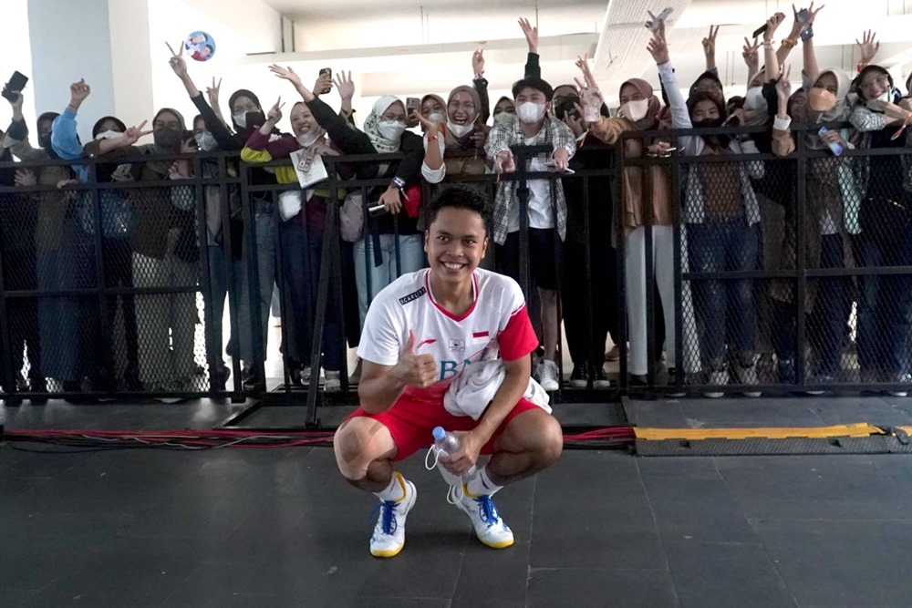 Hasil Indonesia Masters 2023: Ginting ke Babak 16 Besar Susul Vito dan Jojo