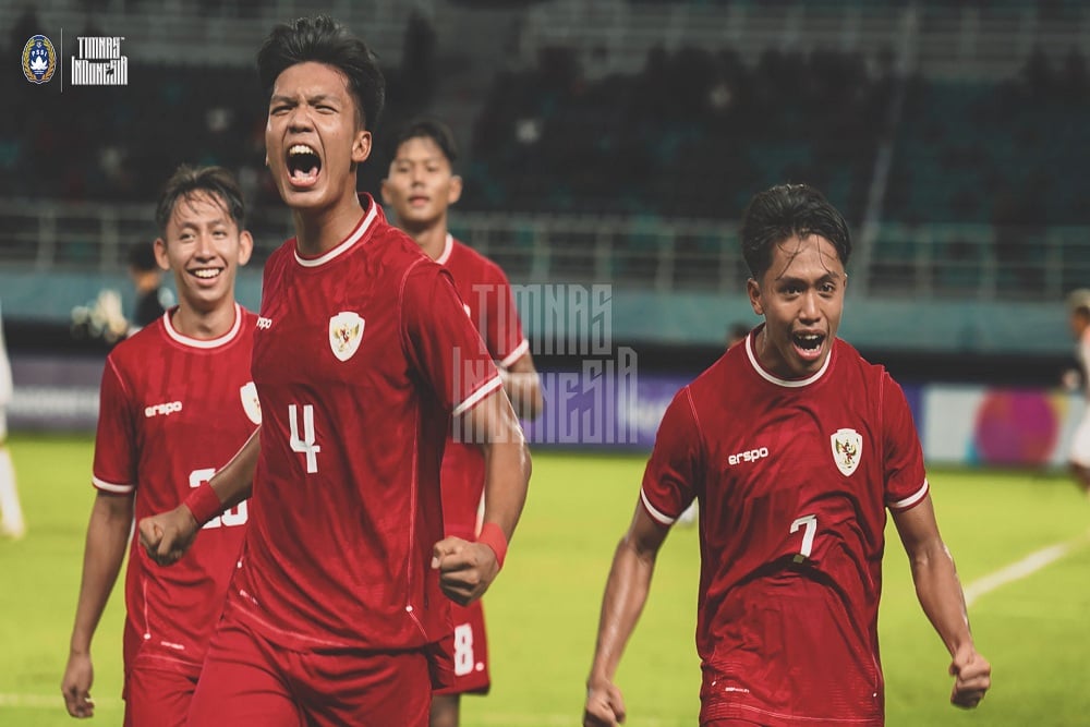 Hasil Indonesia vs Filipina: Garuda Muda Pesta Gol 6-0