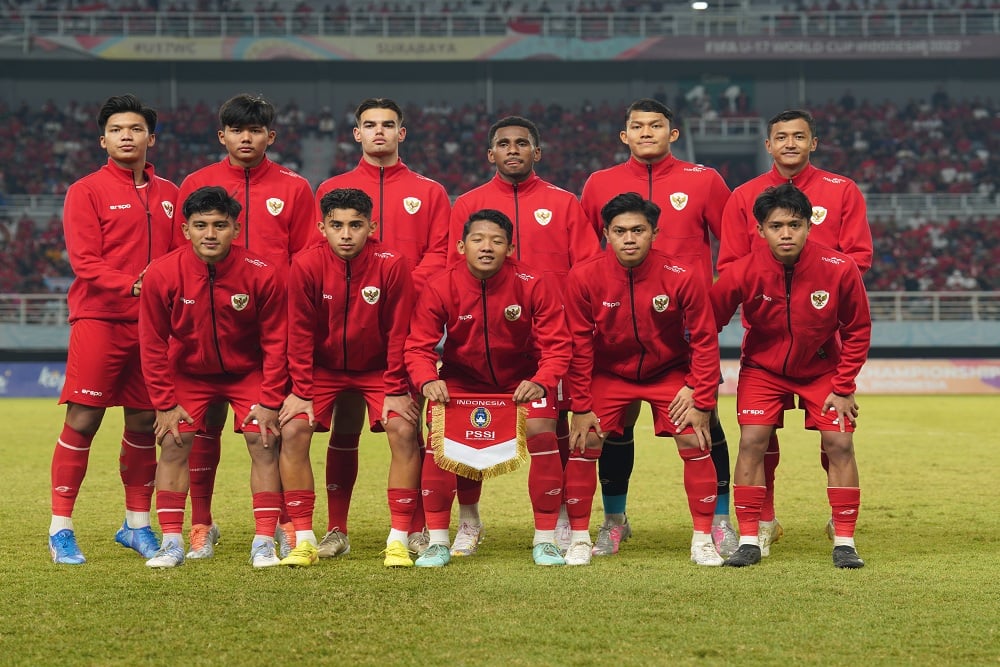 Hasil Indonesia vs Thailand U-19: Set Piece Maut, Garuda Muda Unggul Babak Pertama