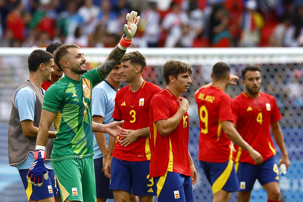 Hasil Olimpiade Paris: Timnas Spanyol Menang Tipis Lawan Uzbekistan