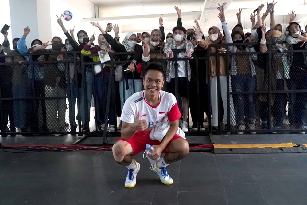 India Open 2023, Ginting Seperti Main di Kandang Sendiri