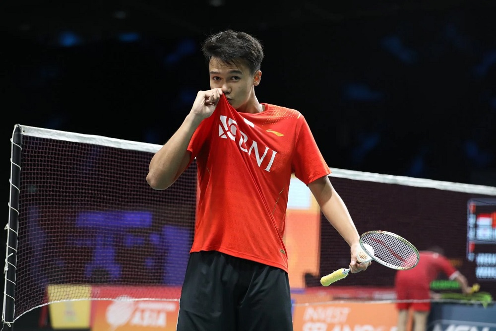 Indonesia Masters 2023, Debut Manis Buat Christian Adinata