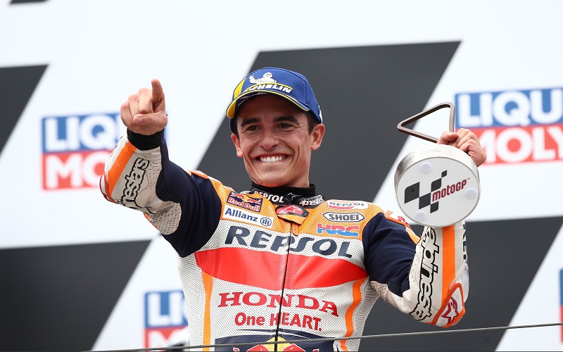 Marc Marquez dan Alex Jalani Pramusim Bersama di MotorLand Aragon