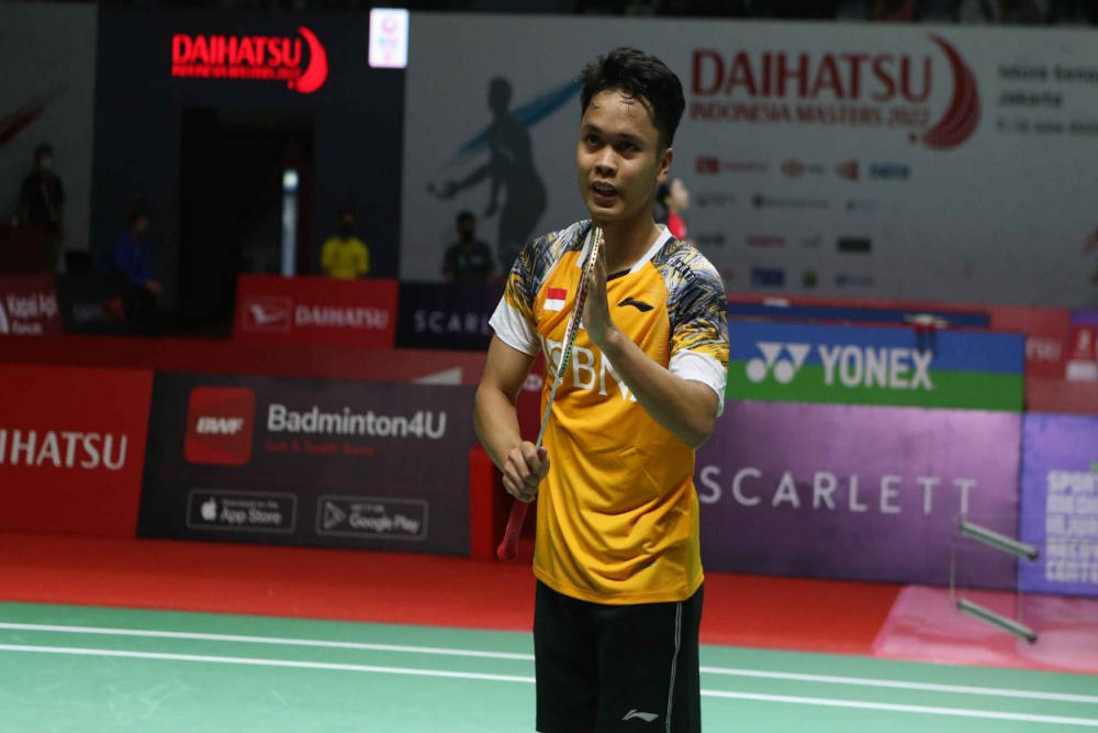 Ranking BWF Terbaru: Ginting ke Peringkat Dua Dunia Tempel Axelsen