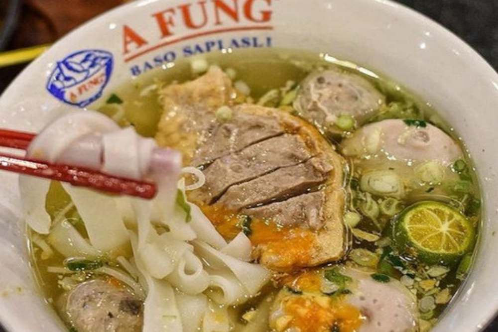 Sosok Pemilik Baso A Fung, dari Jualan Keliling sampai Jadi Bakso Premium