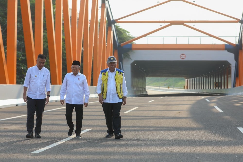 Tol Cimanggis – Cibitung Diresmikan Wapres Ma'ruf Amin, Ini Bocoran Tarifnya!