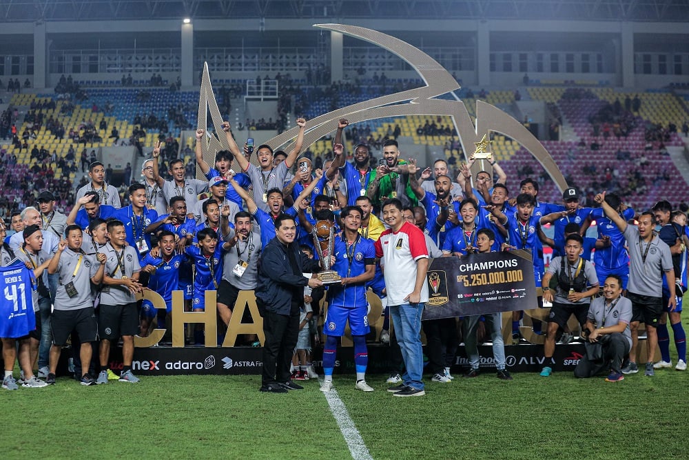 Arema FC Juara Piala Presiden 2024, Gondol Hadiah Rp5,25 Miliar