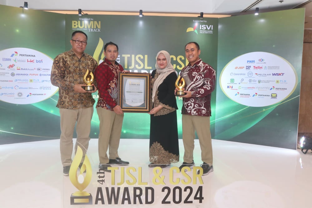 Askrindo Raih Penghargaan TJSL & CSR Awards 2024