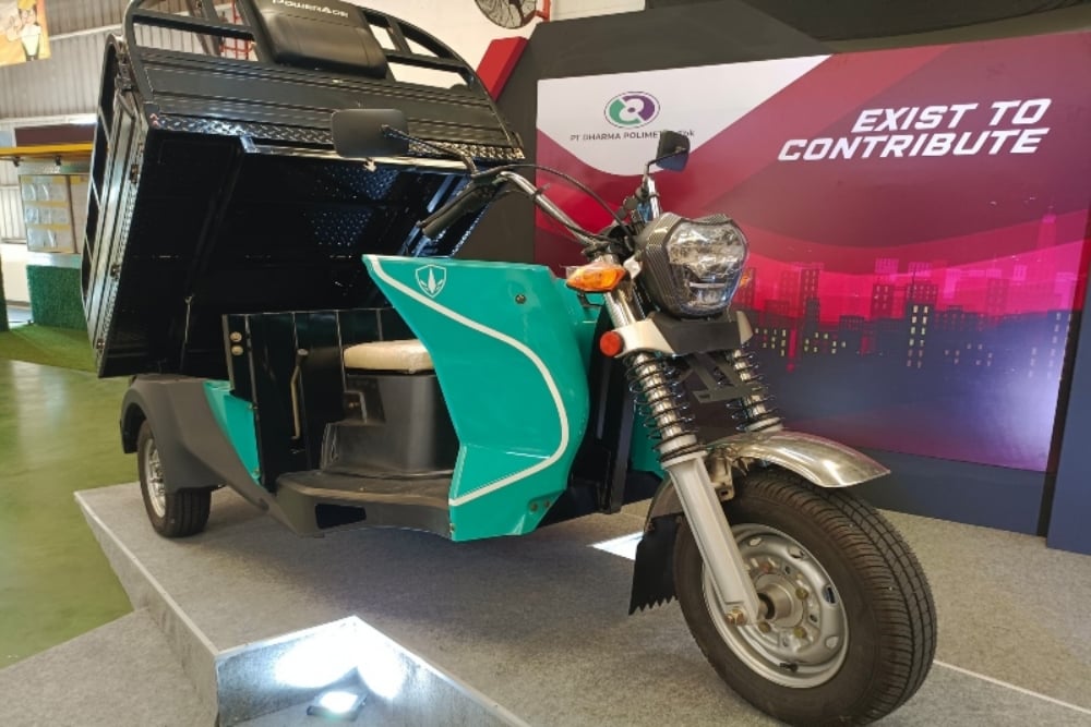 Dharma Polimetal (DRMA) Bidik Ekspor Motor Listrik Roda Tiga ke Timur Tengah