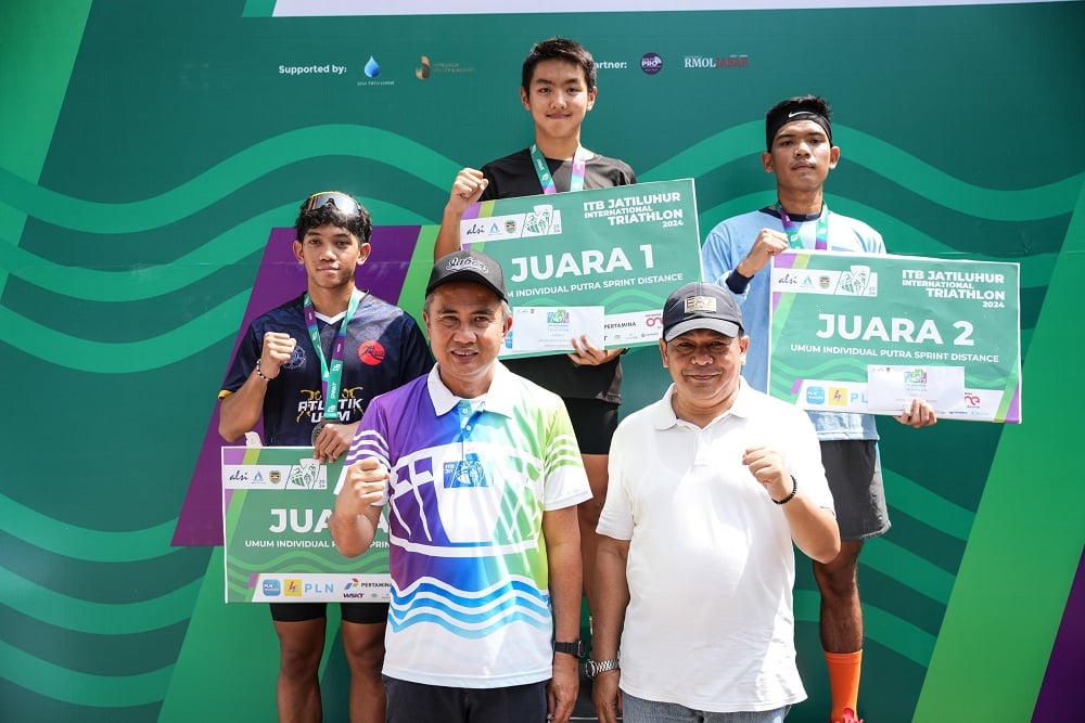 Diikuti 205 Peserta, ITB Jatiluhur International Triathlon 2024 Sukses Digelar