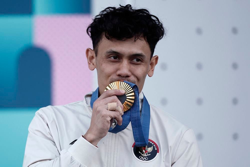 Indonesia Raya Berkumandang, Ini Perjalanan Veddriq Leonardo Menyabet Emas Olimpiade Paris