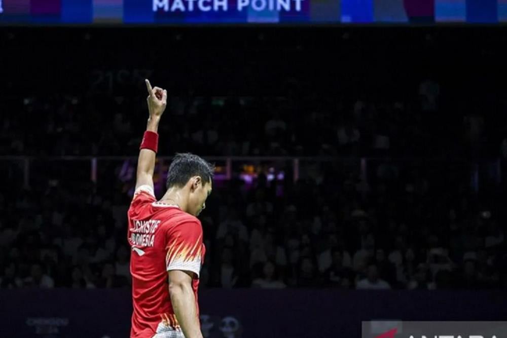 Jonatan Christie Akui Gugup Awali Kiprah Perdana di Olimpiade Paris 2024