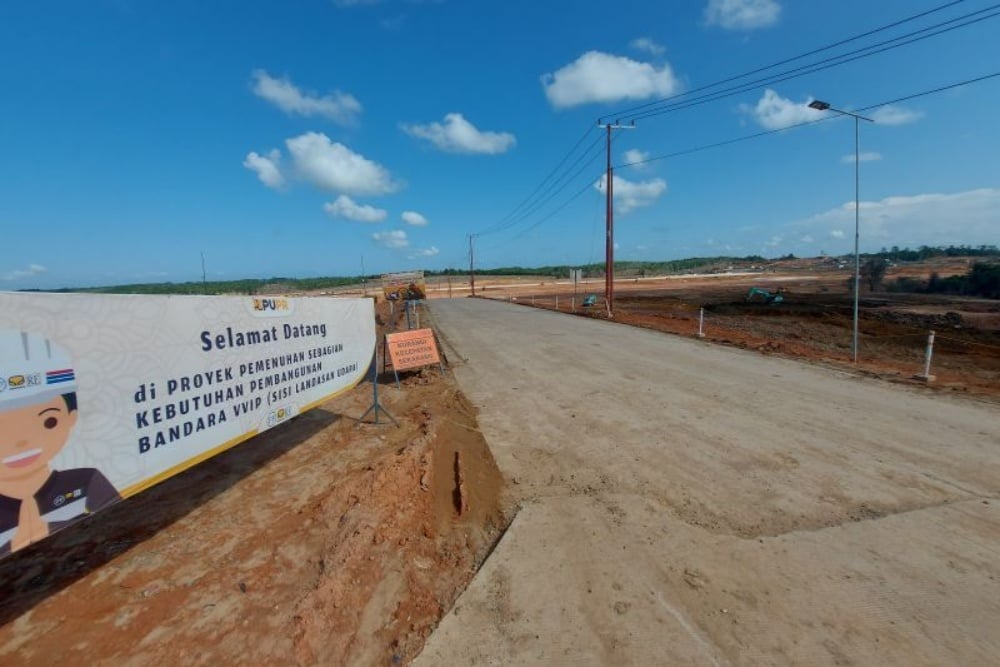 Kemenhub Uji Coba Landasan Pacu Bandara IKN, Ini Hasilnya